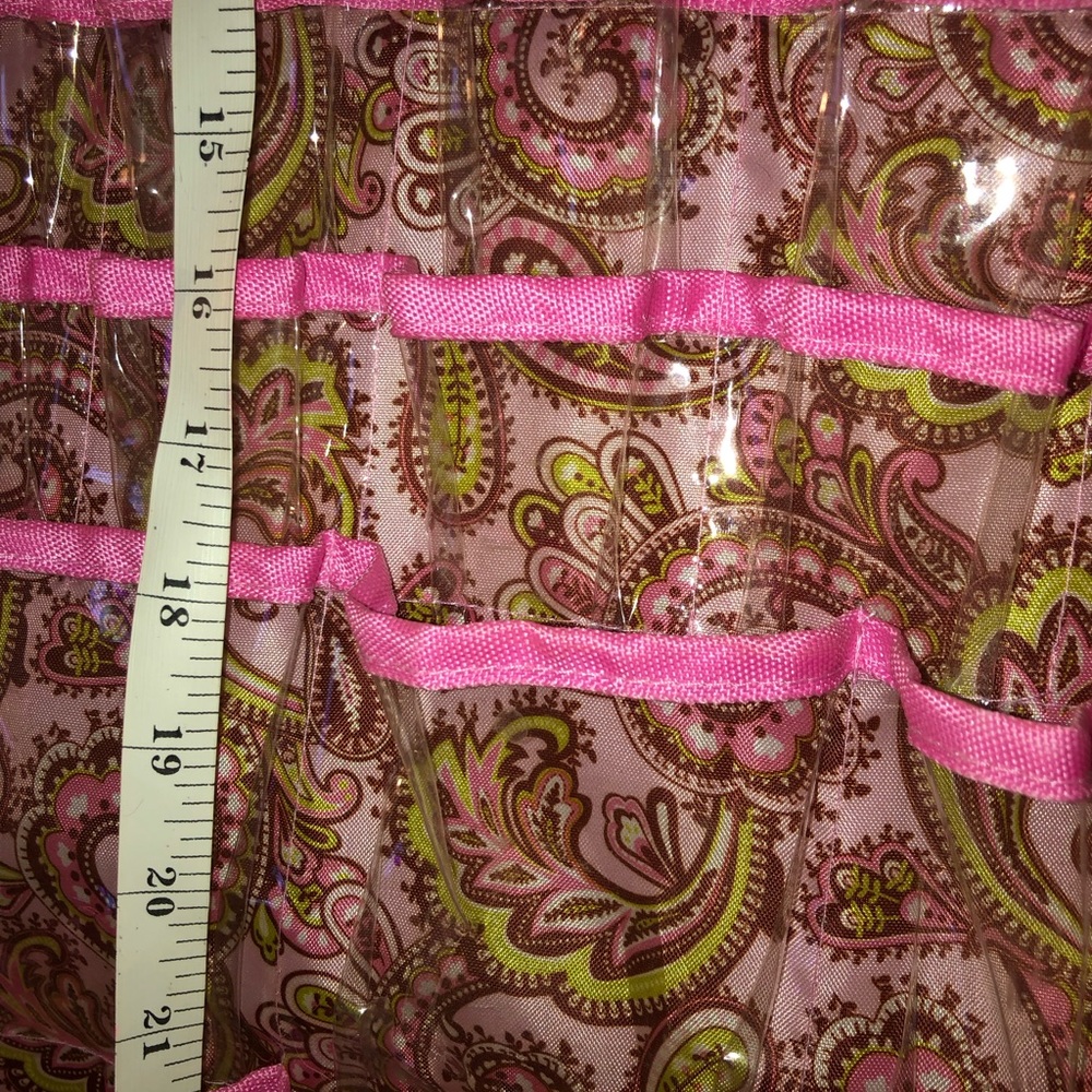 Hanging jewelry organizer NWT perfect for staying organized double-sided - Picture 11 of 13